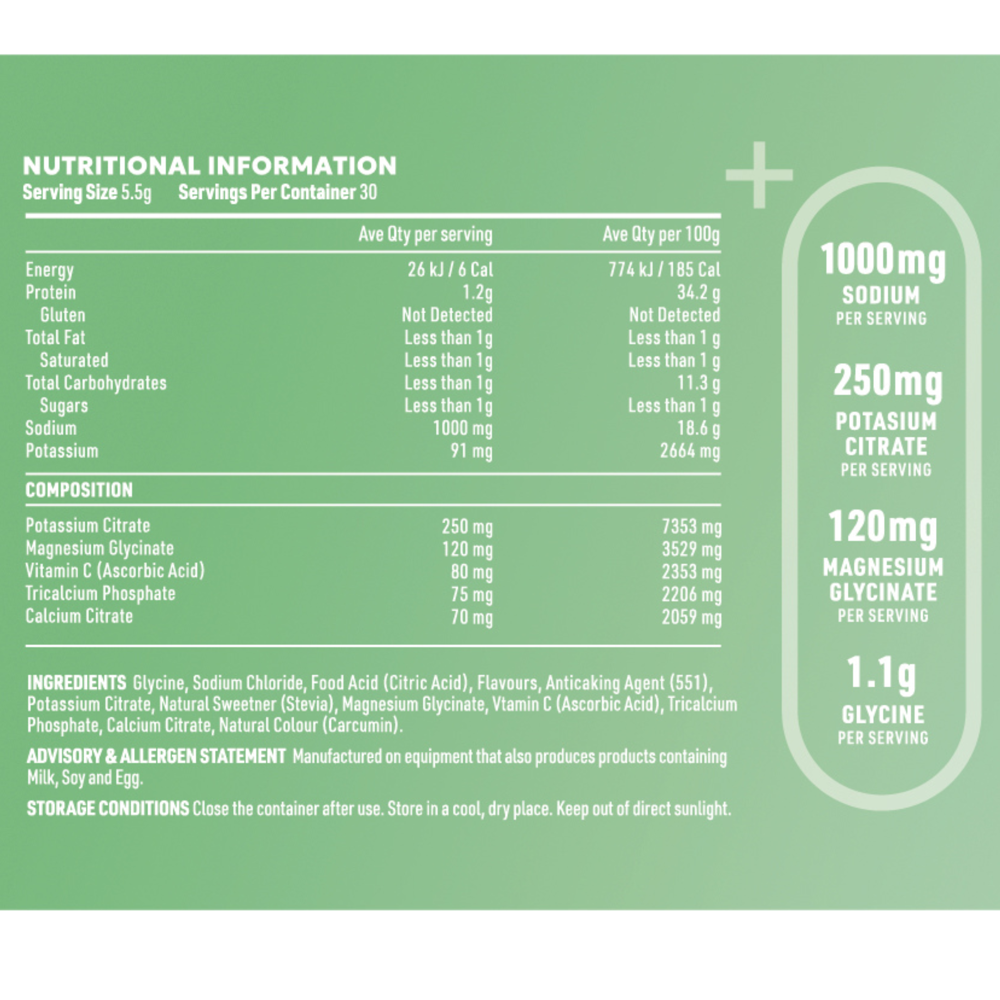 Sodium+ Zero Sugar Electrolytes