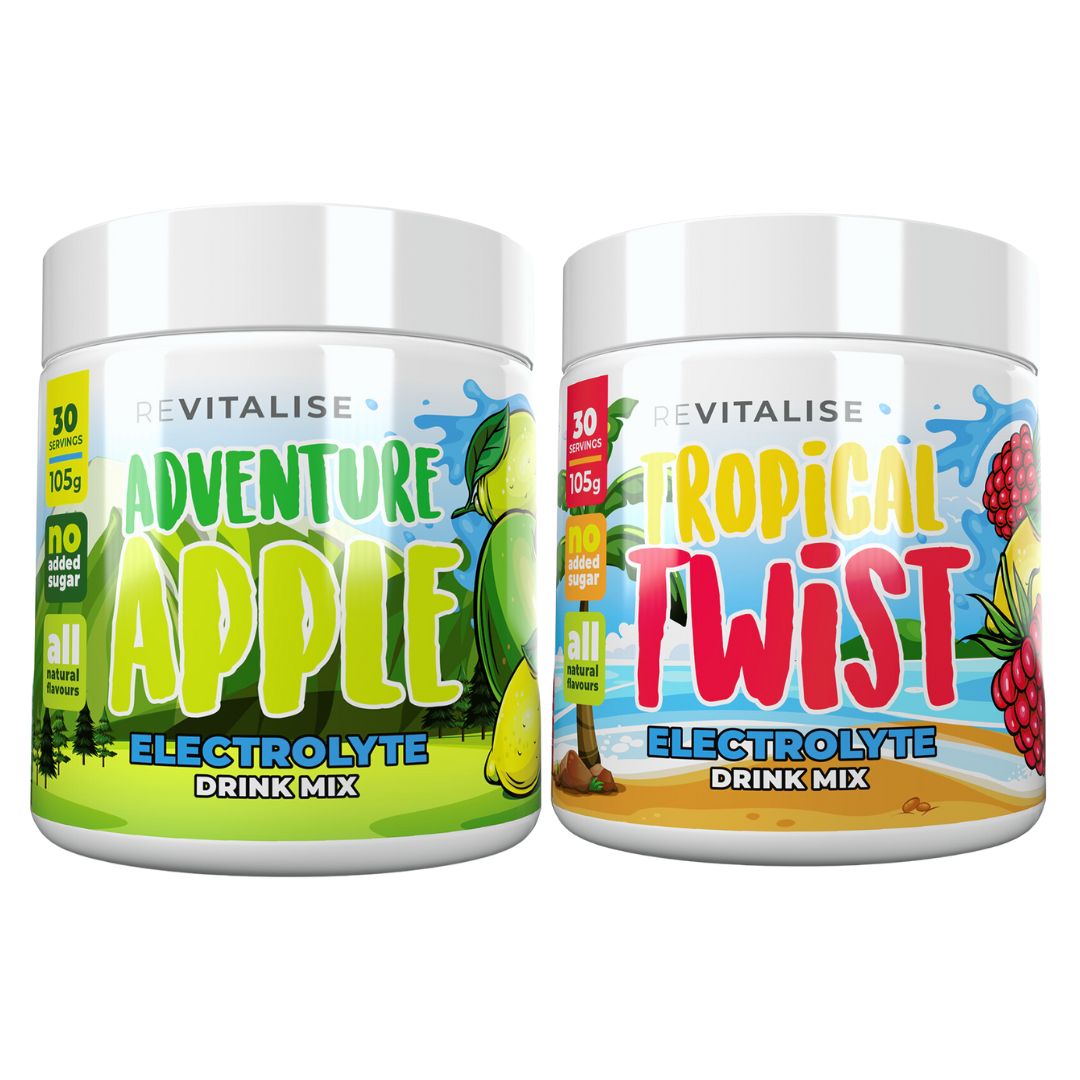 ReVitalise Kids: Zero Sugar Electrolytes Twin Pack - 60 servings
