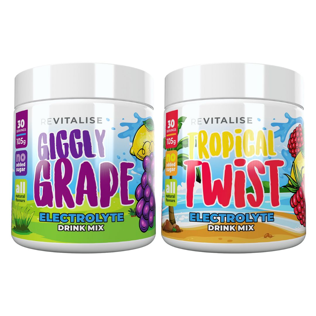 ReVitalise Kids: Zero Sugar Electrolytes Twin Pack - 60 servings