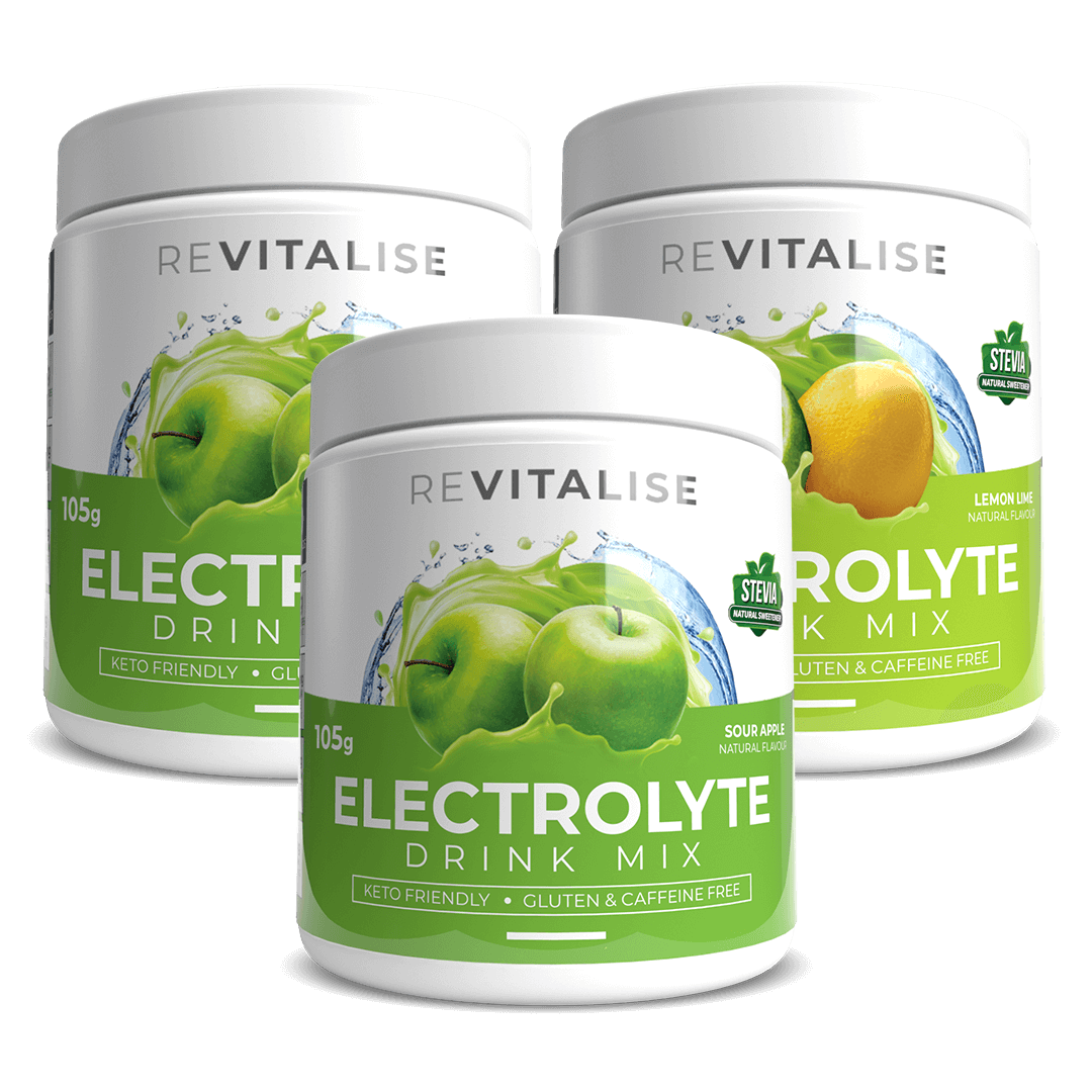 ReVitalise Zero Sugar Electrolytes Triple Pack - 90 Servings