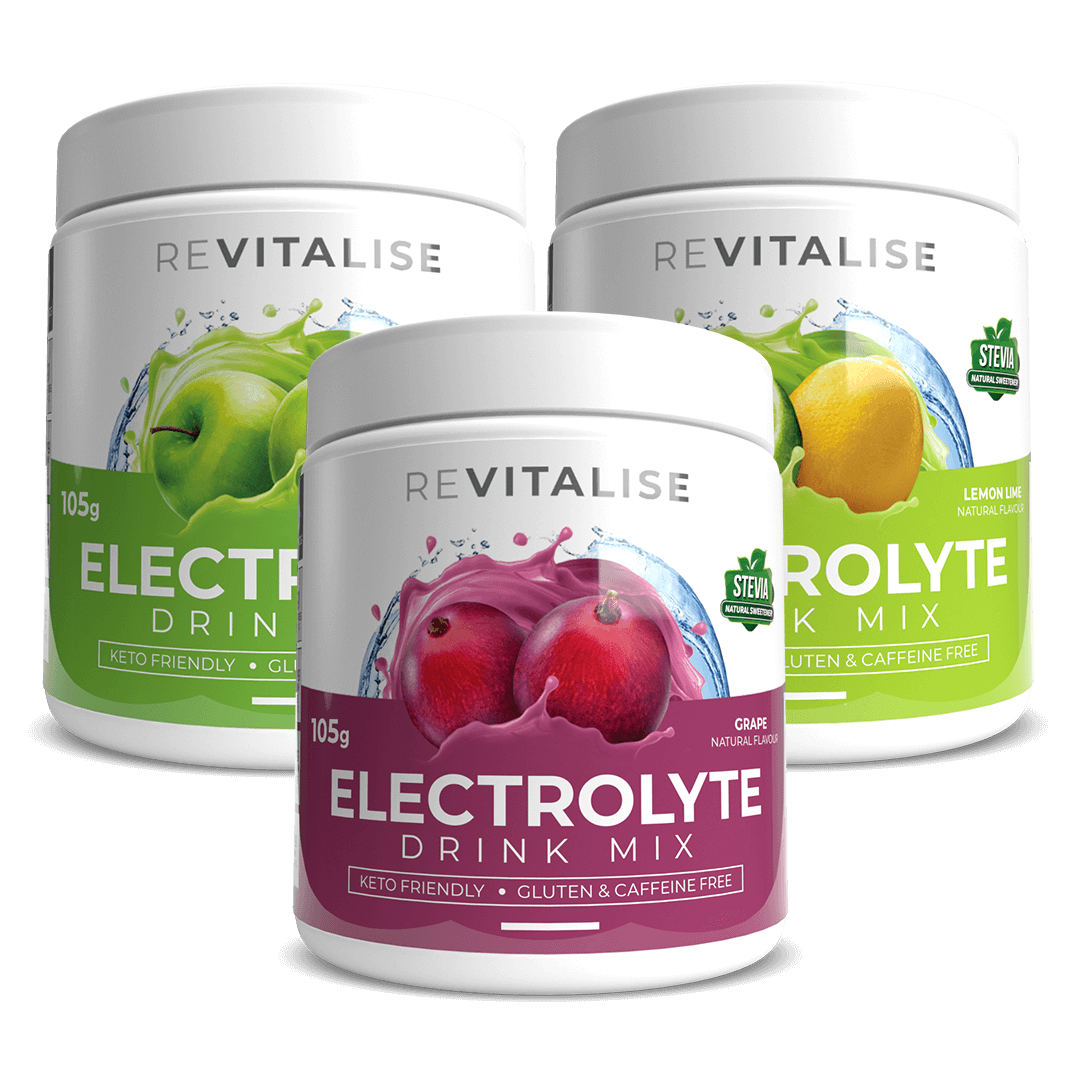 ReVitalise Zero Sugar Electrolytes Triple Pack - 90 Servings