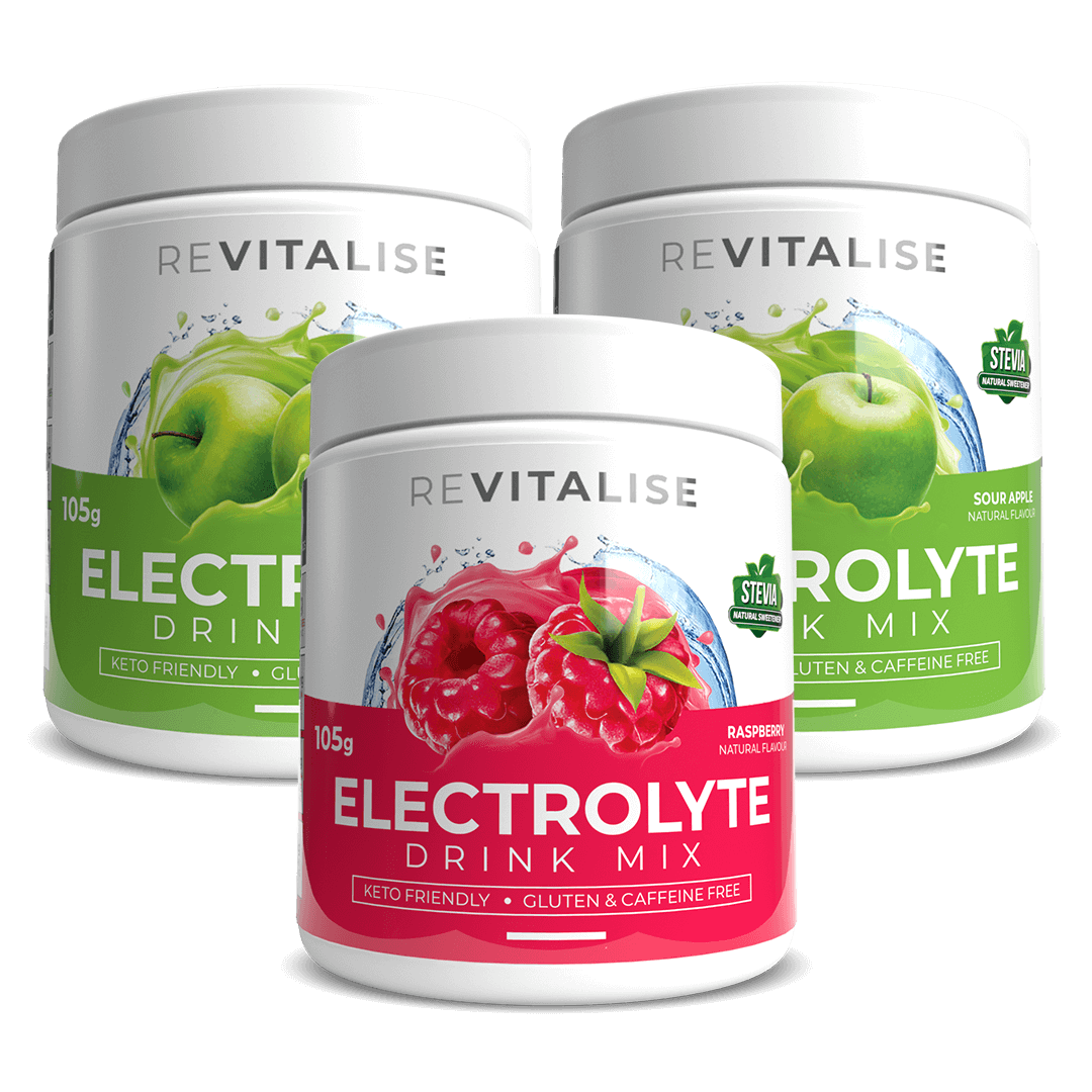 ReVitalise Zero Sugar Electrolytes Triple Pack - 90 Servings