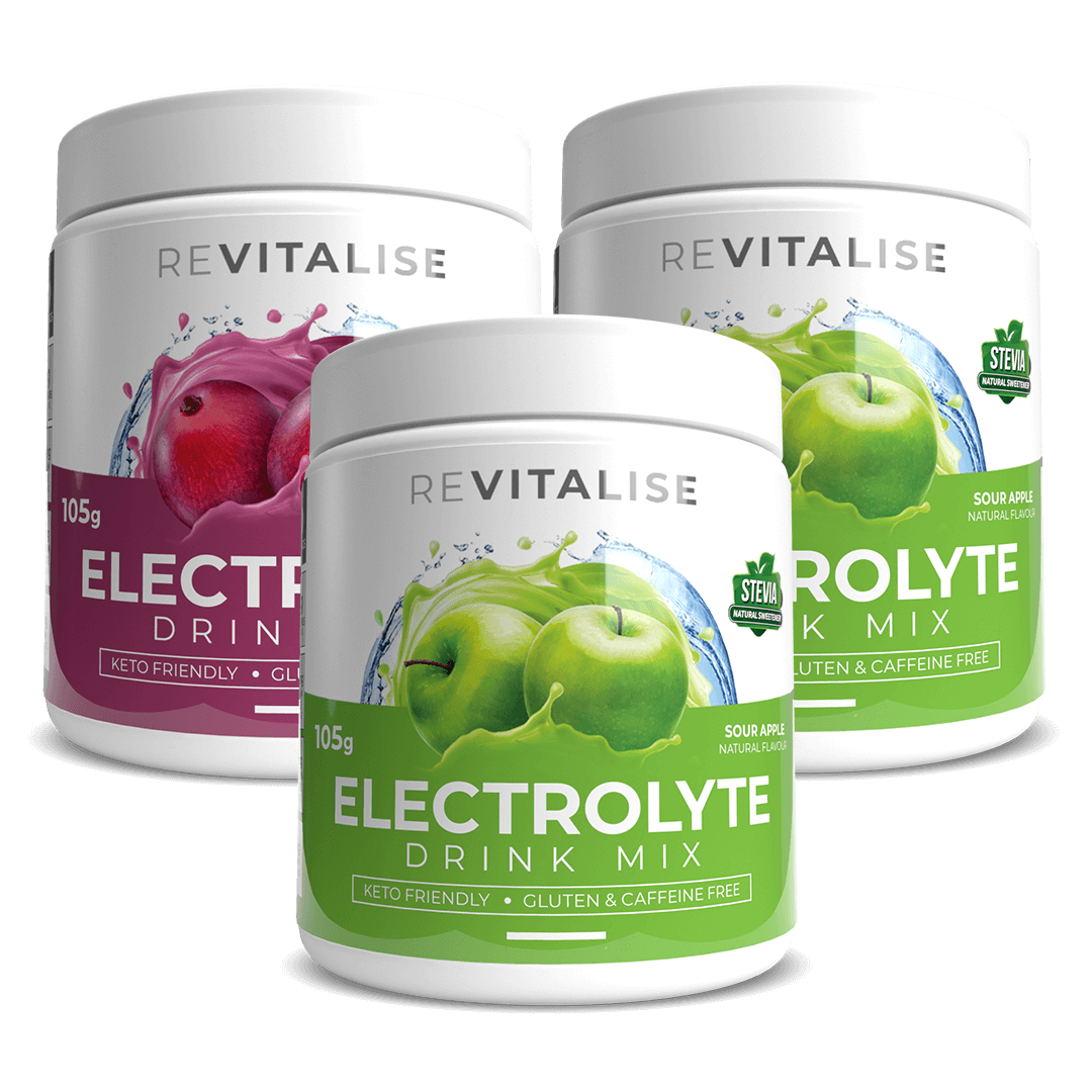 ReVitalise Zero Sugar Electrolytes Triple Pack - 90 Servings