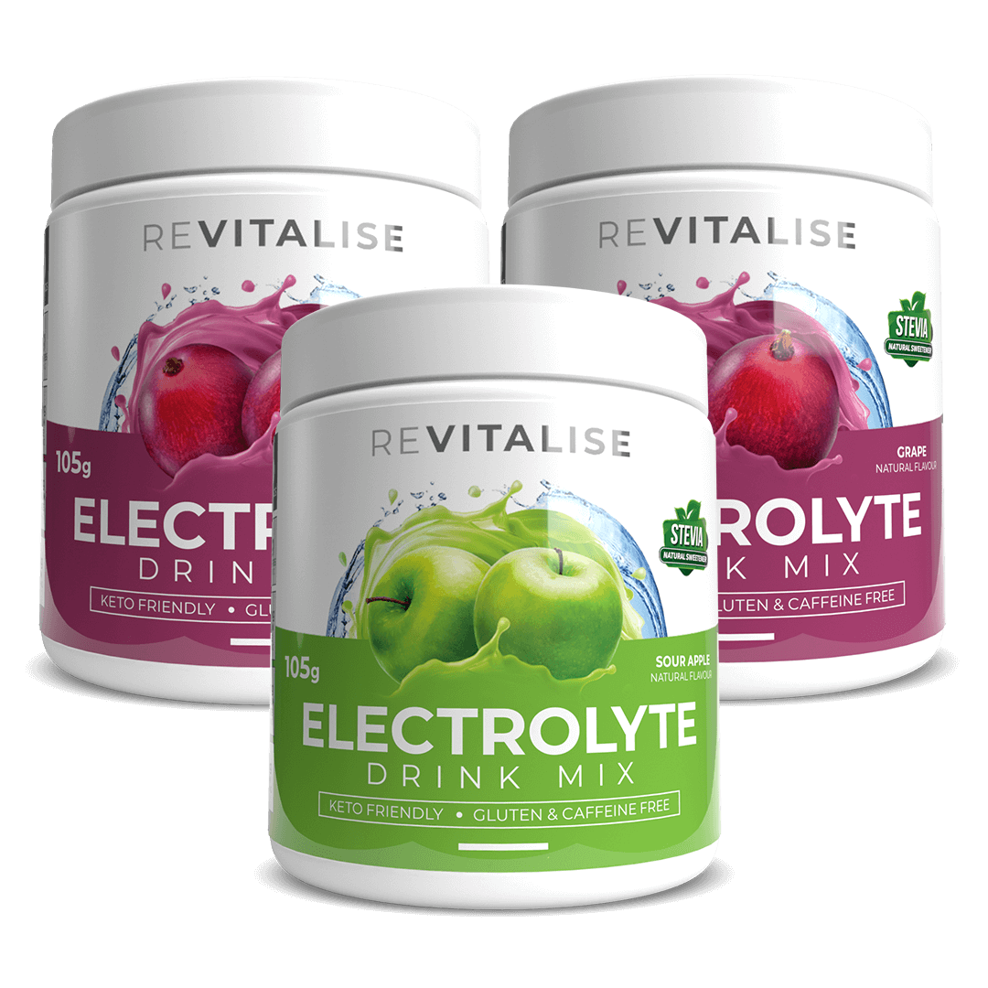 ReVitalise Zero Sugar Electrolytes Triple Pack - 90 Servings