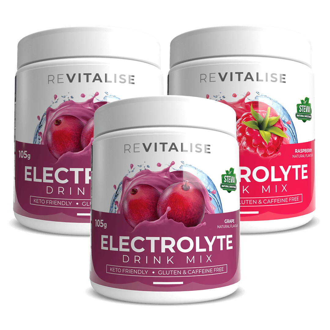 ReVitalise Zero Sugar Electrolytes Triple Pack - 90 Servings