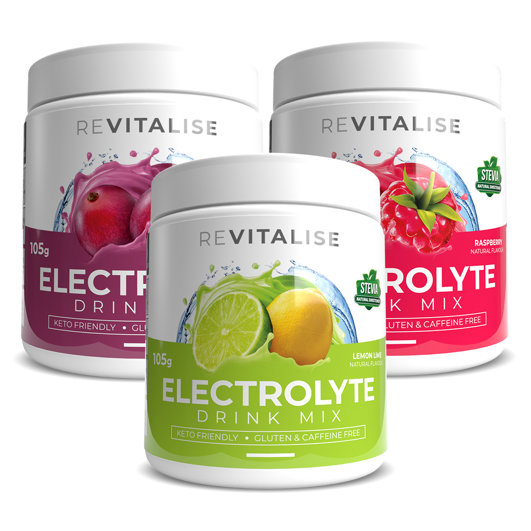 ReVitalise Zero Sugar Electrolytes Triple Pack - 90 Servings