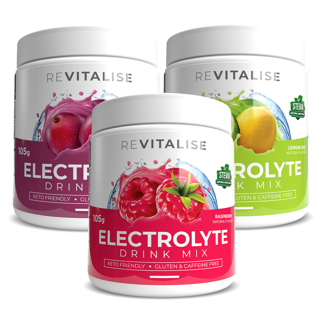 ReVitalise Zero Sugar Electrolytes Triple Pack - 90 Servings