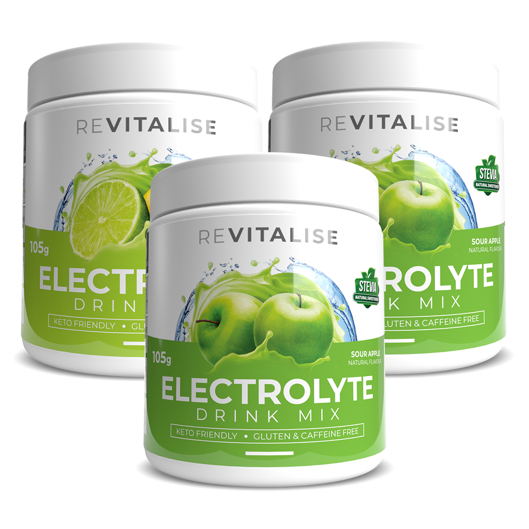 ReVitalise Zero Sugar Electrolytes Triple Pack - 90 Servings