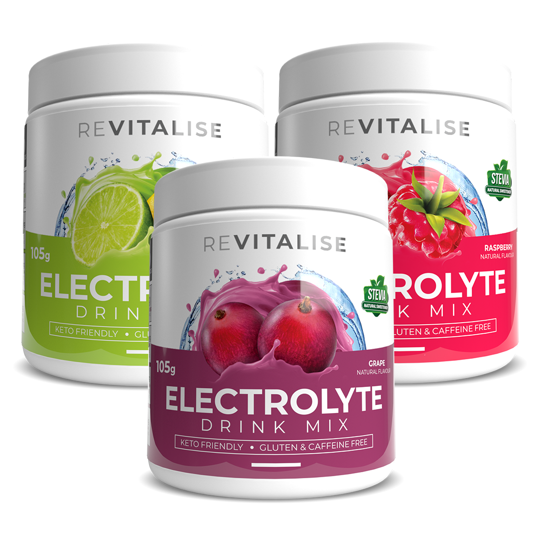 ReVitalise Zero Sugar Electrolytes Triple Pack - 90 Servings