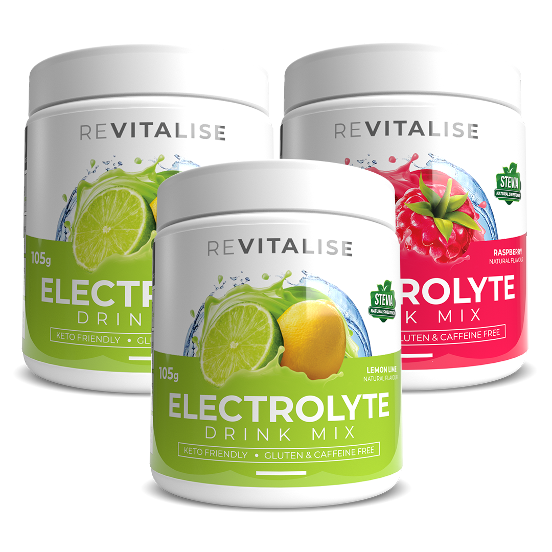 ReVitalise Zero Sugar Electrolytes Triple Pack - 90 Servings