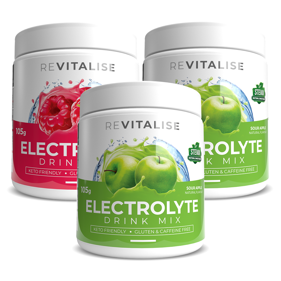 ReVitalise Zero Sugar Electrolytes Triple Pack - 90 Servings