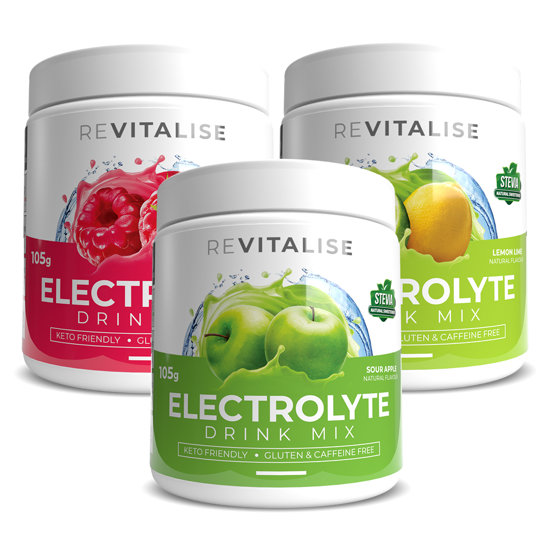 ReVitalise Zero Sugar Electrolytes Triple Pack - 90 Servings