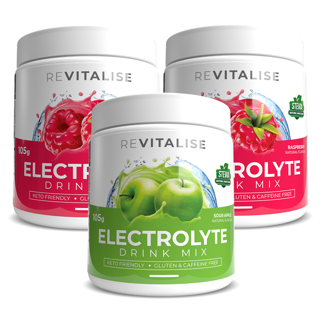 ReVitalise Zero Sugar Electrolytes Triple Pack - 90 Servings