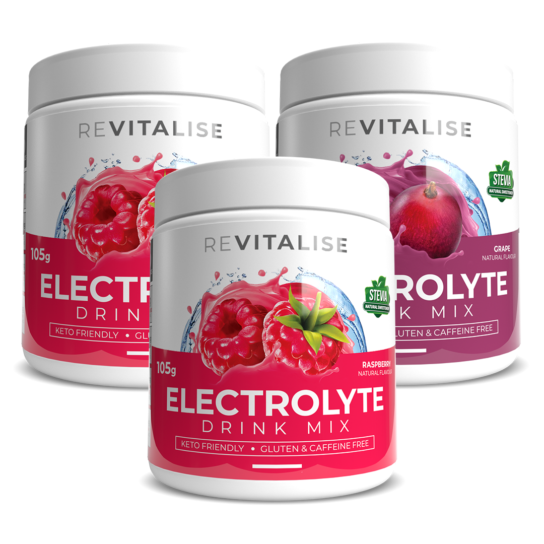 ReVitalise Zero Sugar Electrolytes Triple Pack - 90 Servings